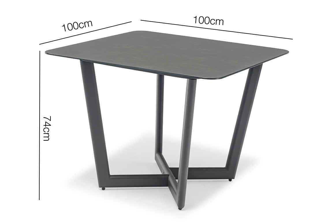 HUG square dining table
